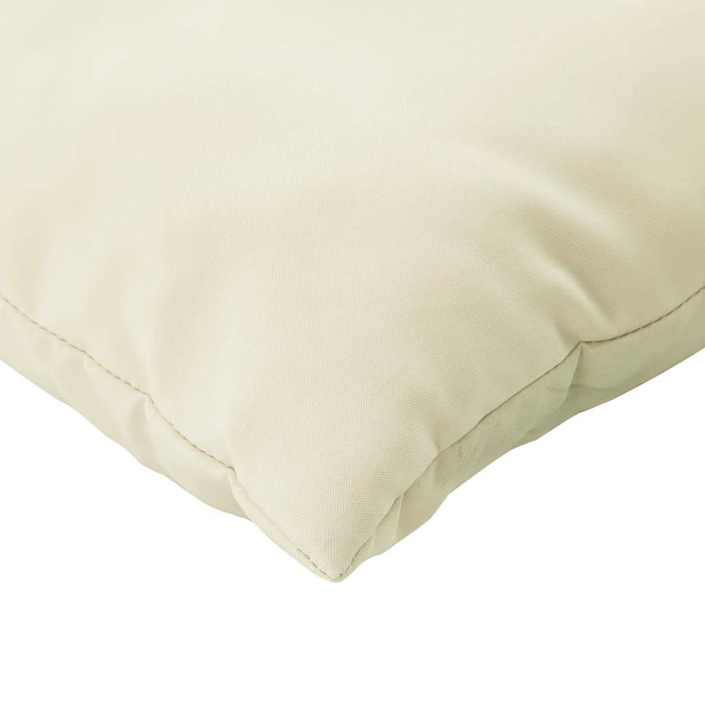 Coussins d'extérieur polyester crème 50 x 50 cm - PANGIVO - Image 6
