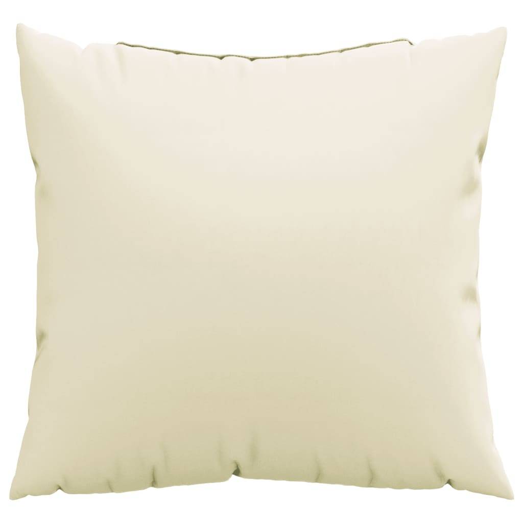 Coussins d'extérieur polyester crème 50 x 50 cm - PANGIVO - Image 3