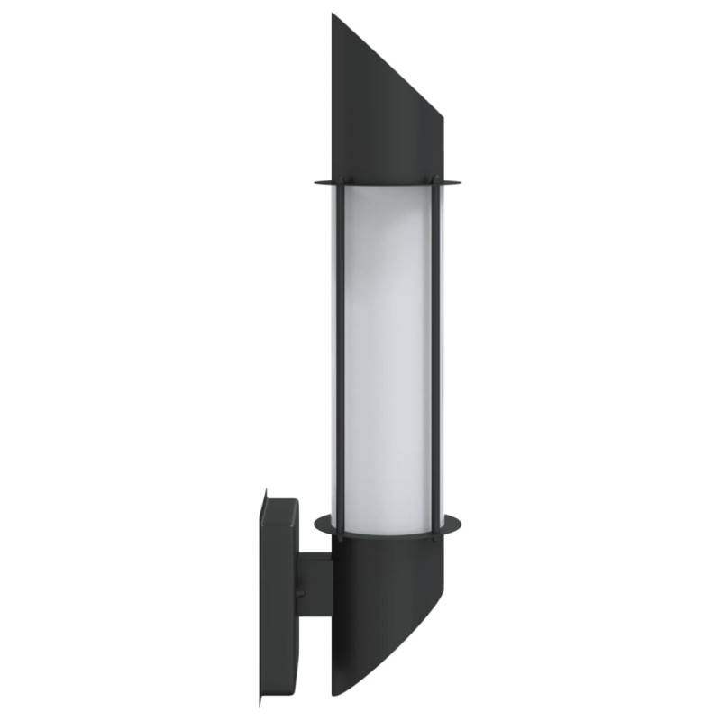 Vidaxl - Applique Murale D Extérieur Noir Acier Inoxydable - Image 5
