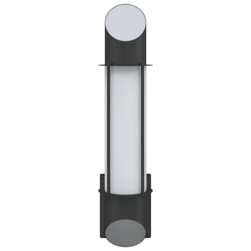 Vidaxl - Applique Murale D Extérieur Noir Acier Inoxydable - Image 4