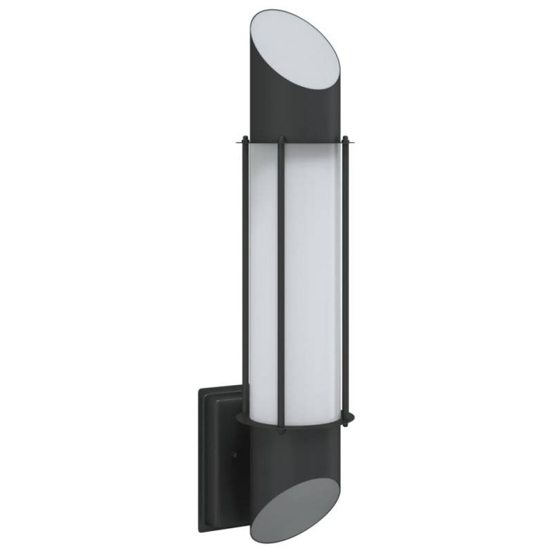 Vidaxl - Applique Murale D Extérieur Noir Acier Inoxydable - Image 2
