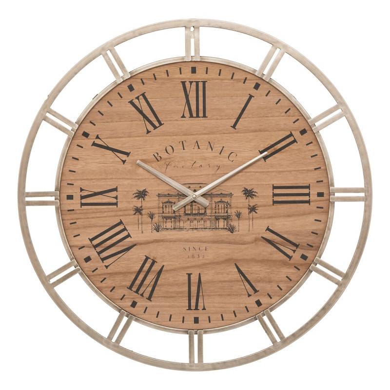 Horloge 70 cm métal et bois Bota Atmosphera - Image 1