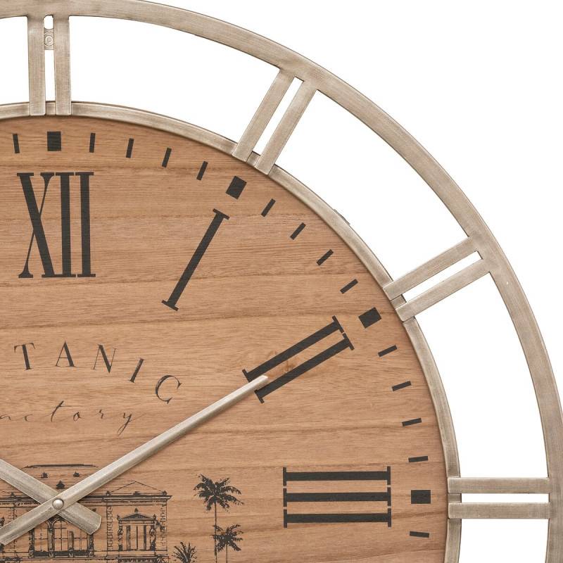 Horloge 70 cm métal et bois Bota Atmosphera - Image 2