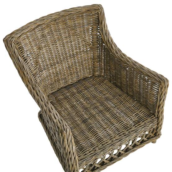 Fauteuil Rotin Naturel RIBOLLA - Beliani - Image 6
