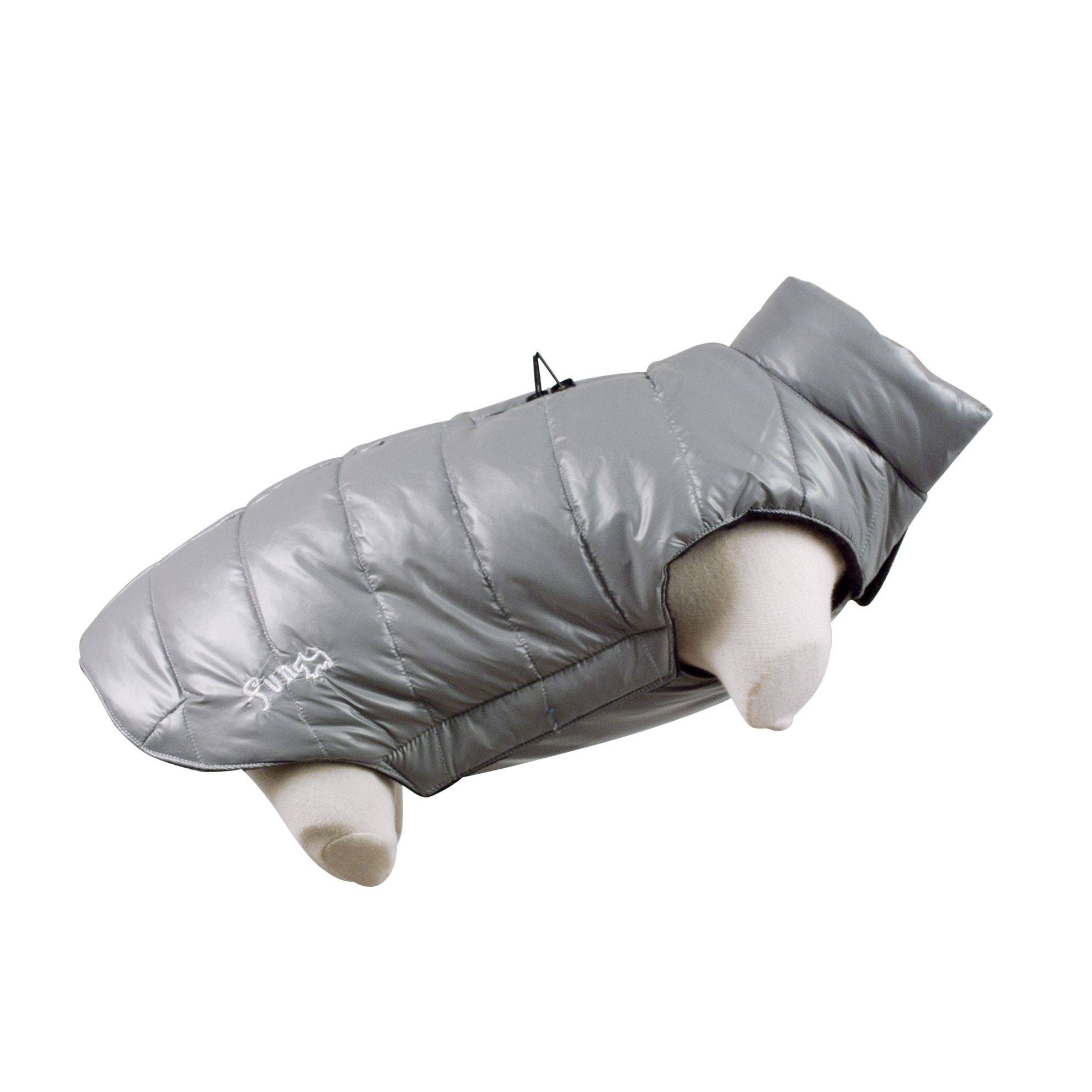 Doudoune Fun Fashion gris argent Taille : T42 DOOGY FASHION