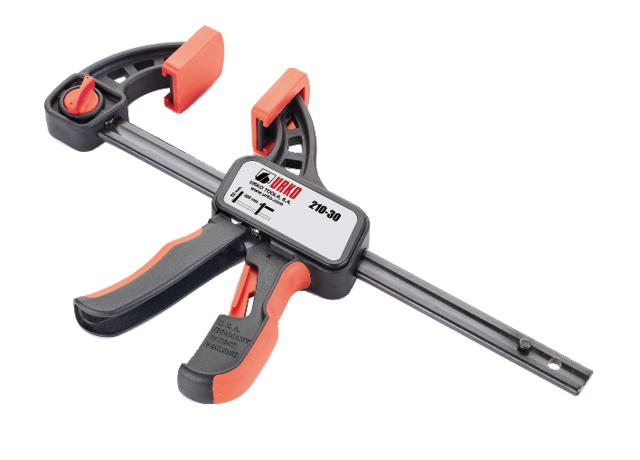 Presse rapide 1 main réversible URKO - Rail 20x6 - Serrage 150 mm - Saillie 80 mm - 210-1614015