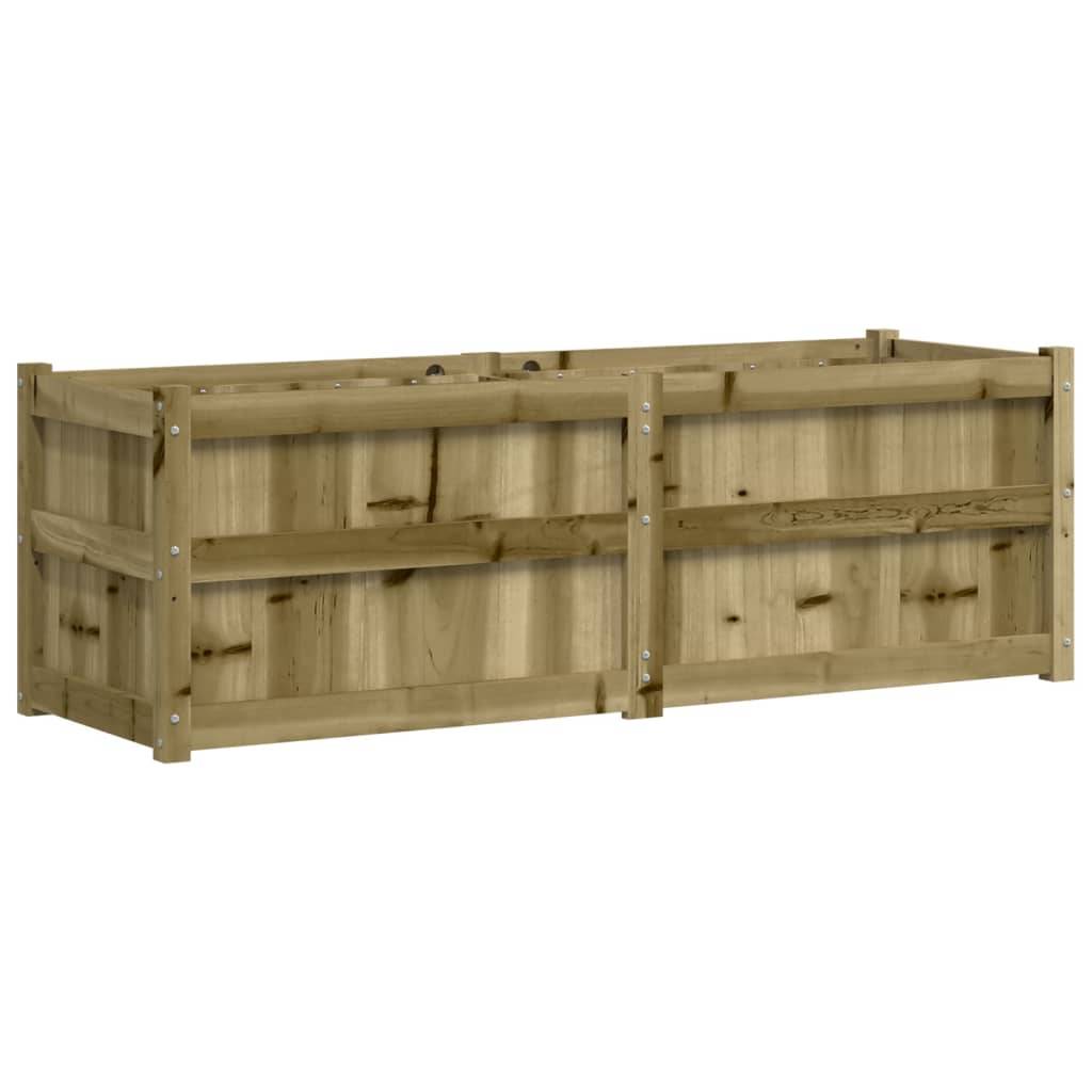 Maison Chic - Jardinière - Bac à Fleurs - Pot De Fleurs 150x50x50 cm bois de pin imprégné - Image 7