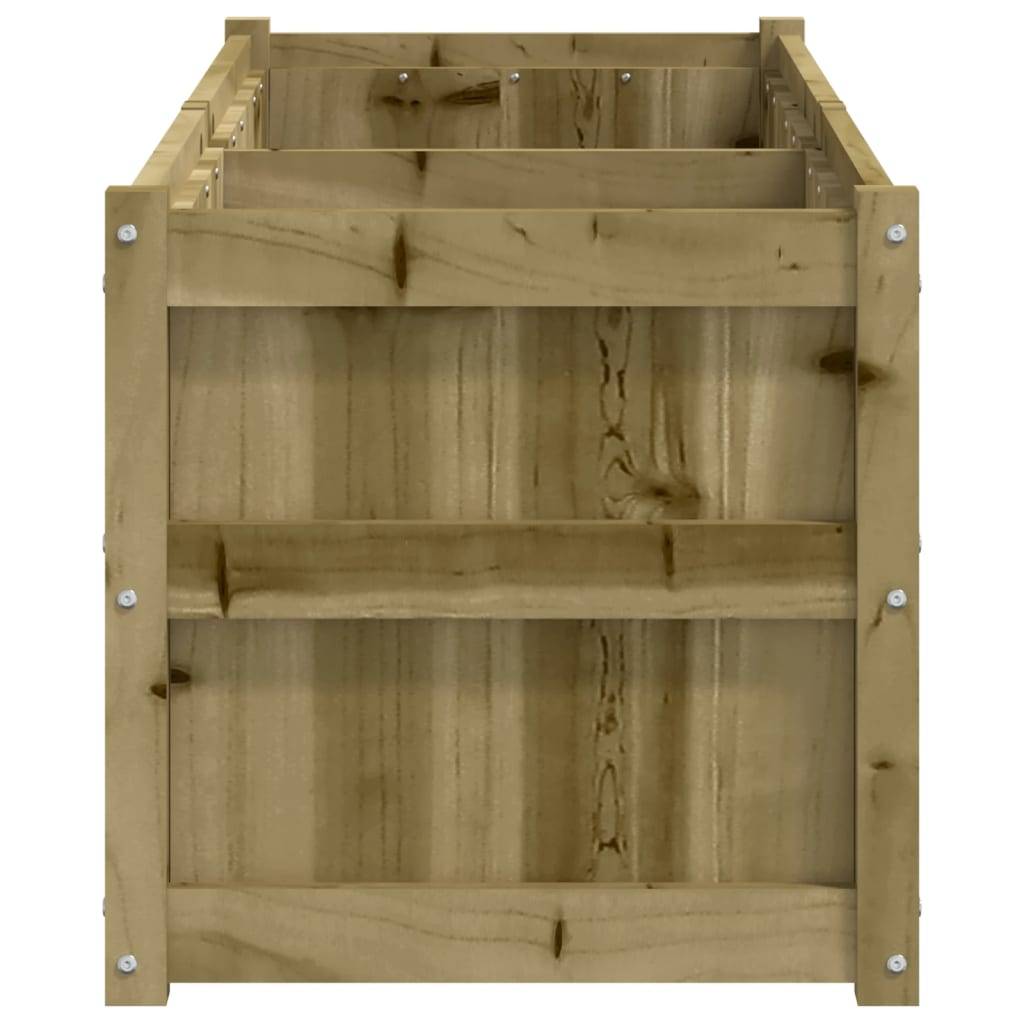 Maison Chic - Jardinière - Bac à Fleurs - Pot De Fleurs 150x50x50 cm bois de pin imprégné - Image 6