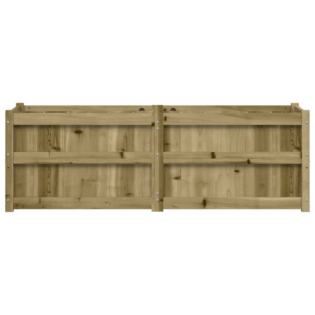 Maison Chic - Jardinière - Bac à Fleurs - Pot De Fleurs 150x50x50 cm bois de pin imprégné - Image 5