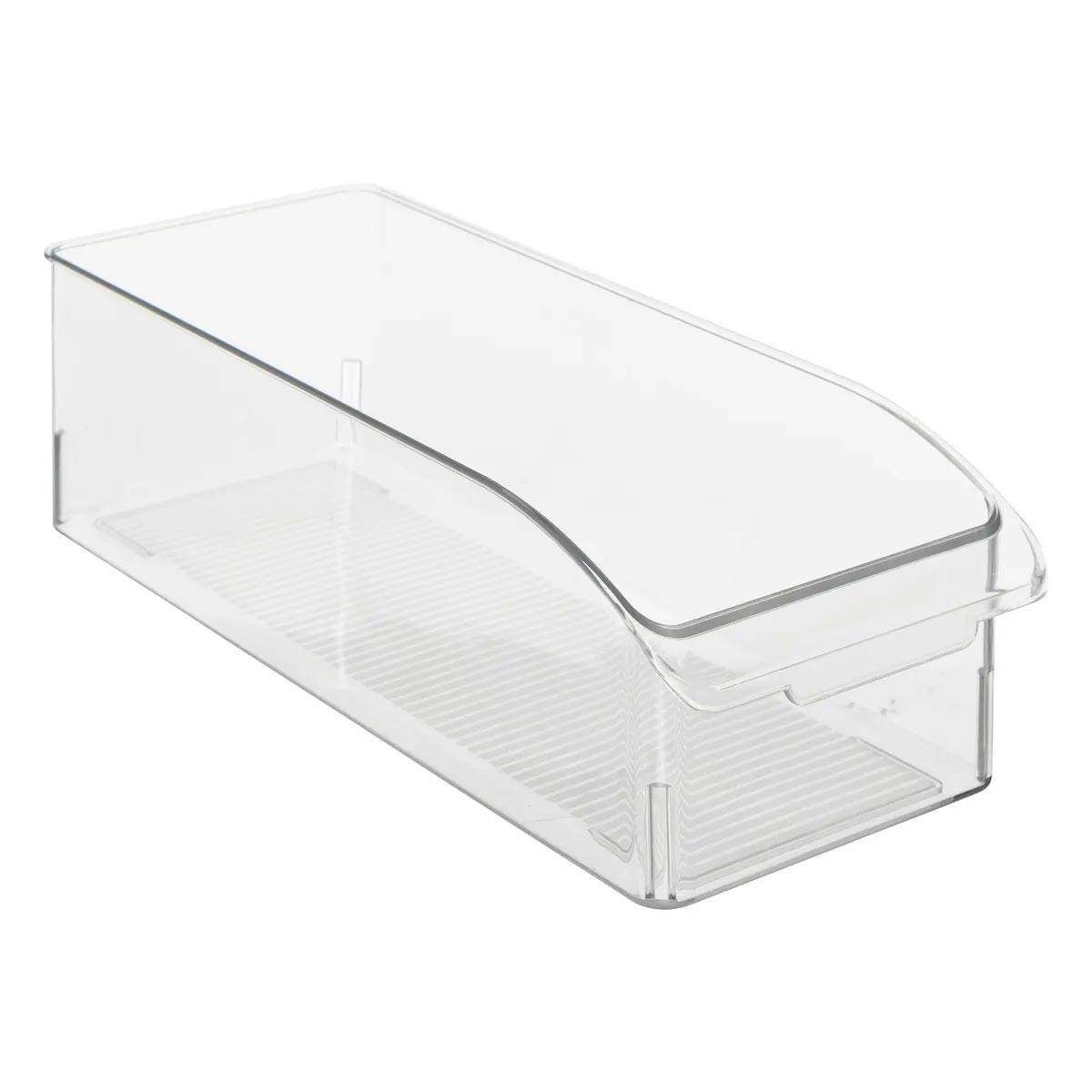 Lot de 3 Bacs de Rangement Frigo "Smart Fridge" 30cm Transparent - Image 4