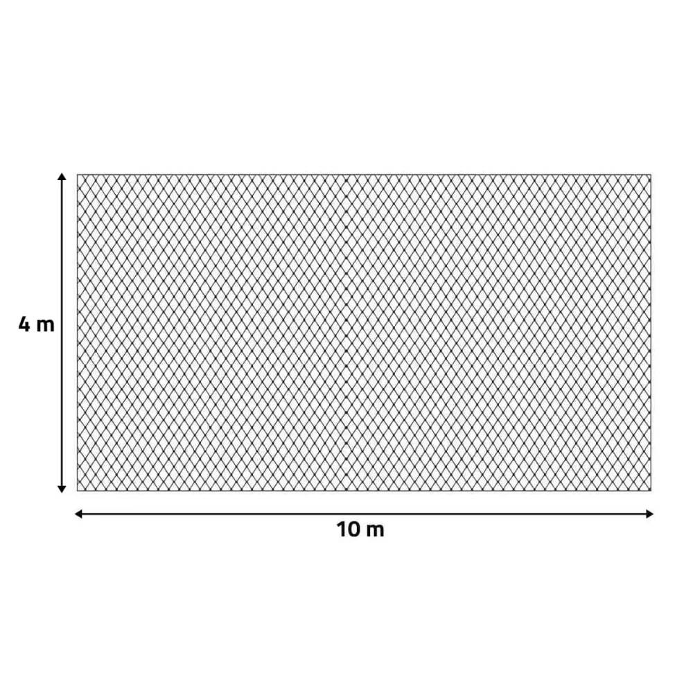 Filet de Protection Anti-Oiseaux 4x10m - Maille 15x15mm en Nylon - Image 6