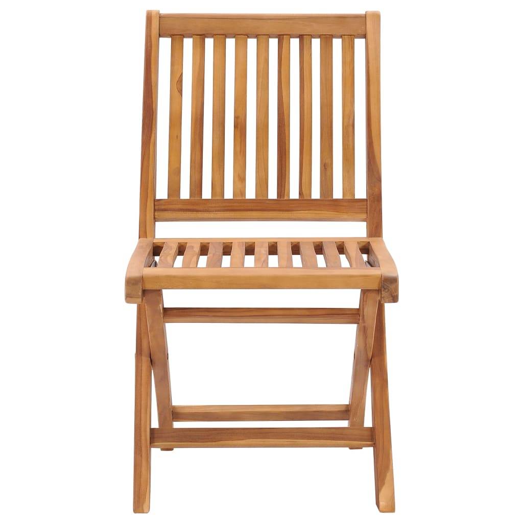 Chaises de jardin lot de 2 bois teck taupe 46.5 x 58 x 88 cm - PANGIVO - Image 4