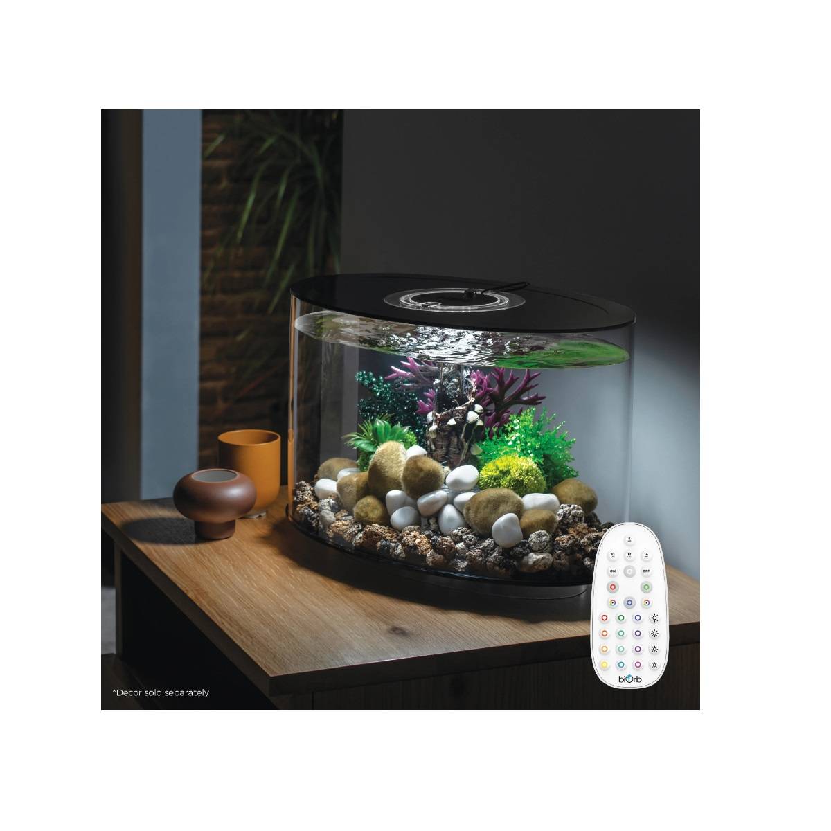 Oase - Aquarium long 15l contours noir LOOP 15 MCR BLACK Oase - Image 2