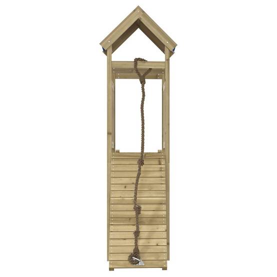 Aire de jeux d'extérieur - Jeu Plein air enfant bois de pin imprégné-JU1680 - Image 3