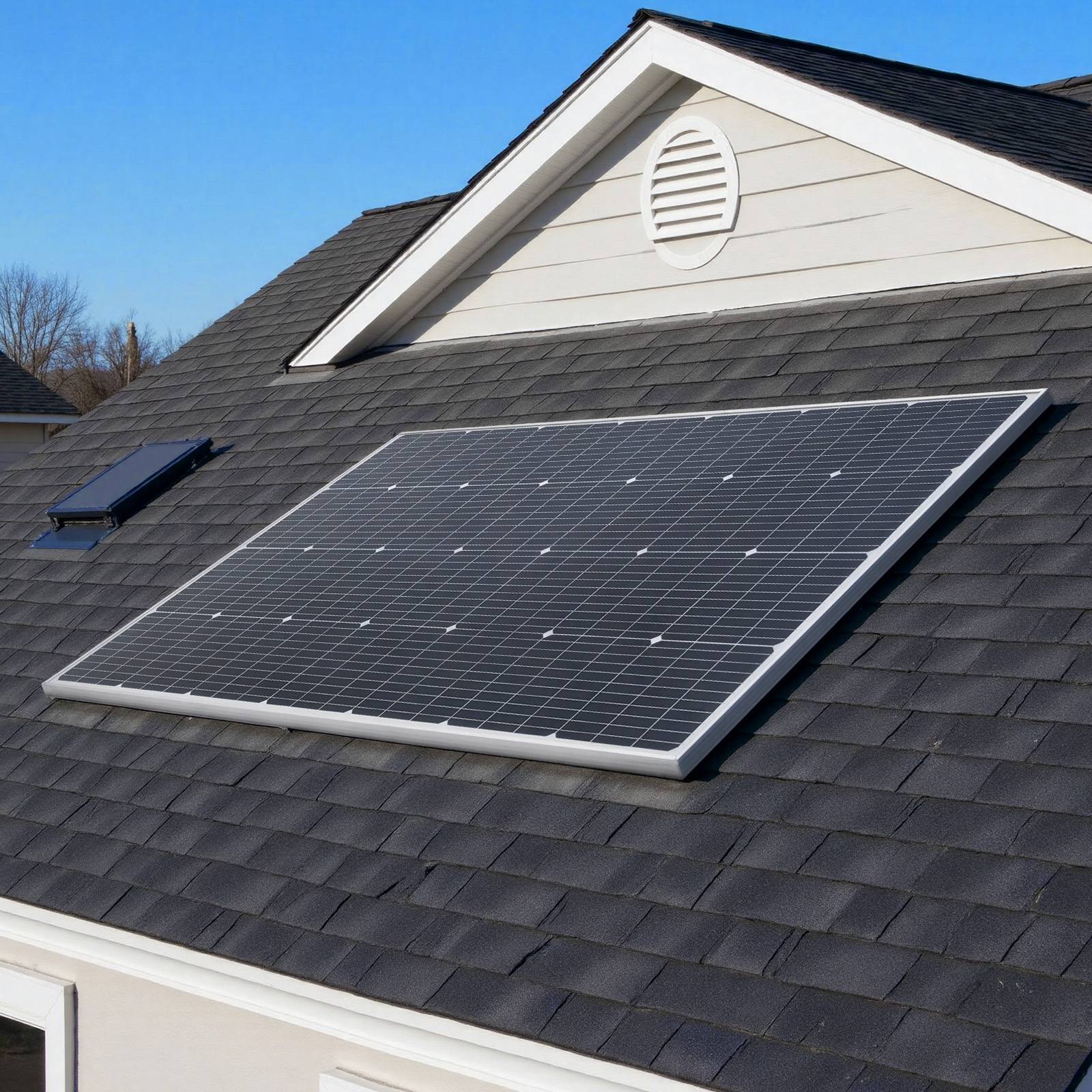 Vevor - VEVOR Panneau Solaire Monocristallin Module Photovoltaïque 100 W Lot de 4 23 % - Image 8
