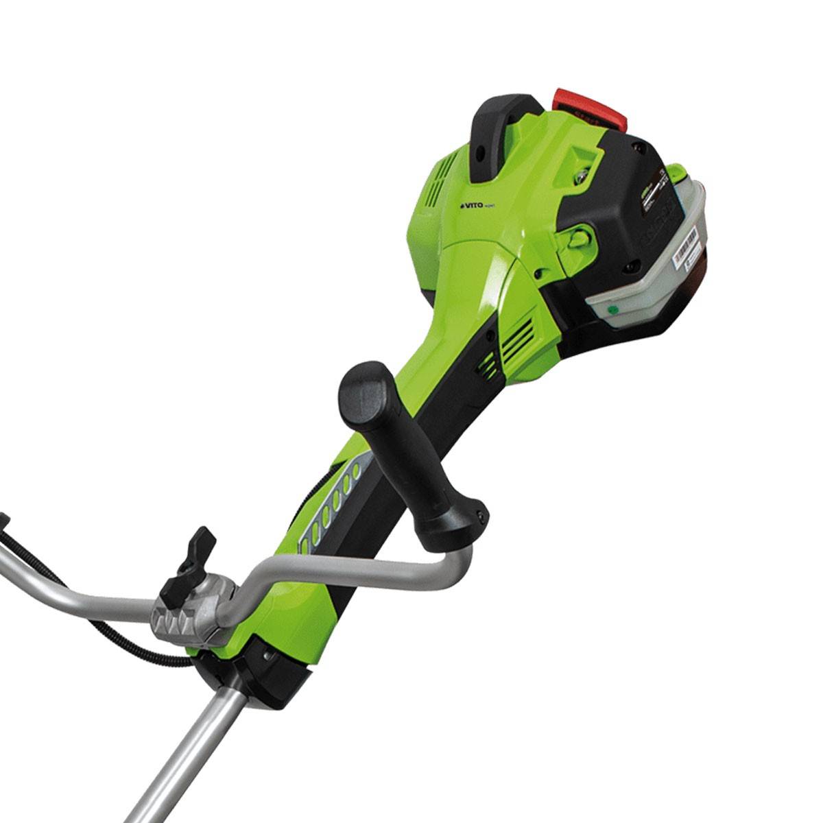 Debroussailleuse thermique 47Cm3 Moteur 2T 2.7CV + Bobine  avec fil + lame 3 dents + Harnais VITO - Image 9