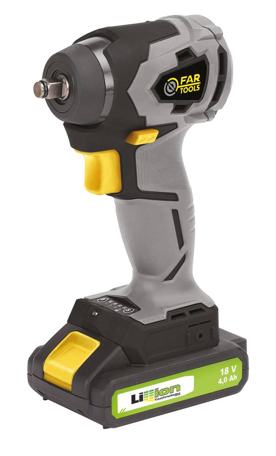 Clé à choc sans fil Fartools CH 250 - 18 V - Brushless - 250 Nm - 4 vitesses
FARTOOLS - Image 1