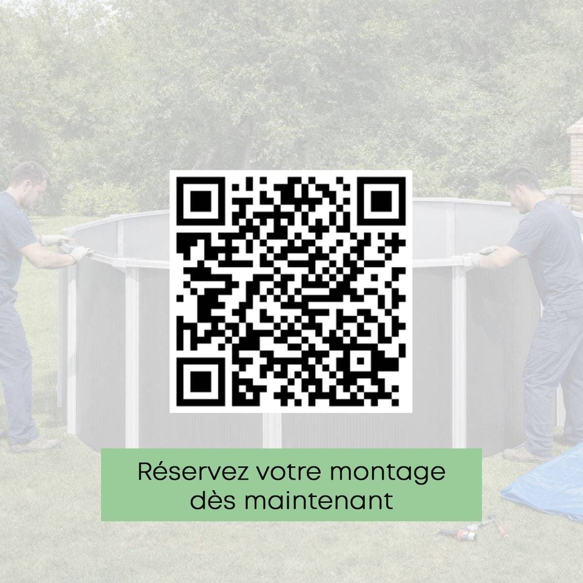 Piscine hors sol acier ovale 7,60 x 4,55 x 1,32 m aspect bois OSMOSE - Image 5