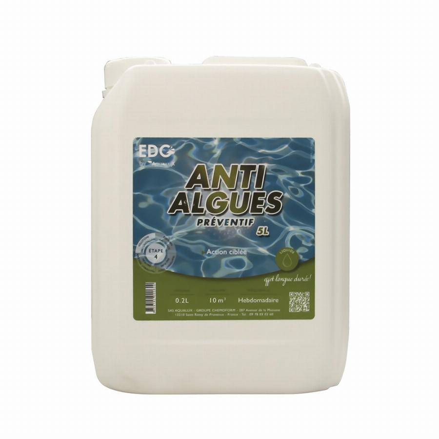 Aqualux - Anti-algues curatif, bidon 5L, EDG - AQUALUX - 200065 - Image 1