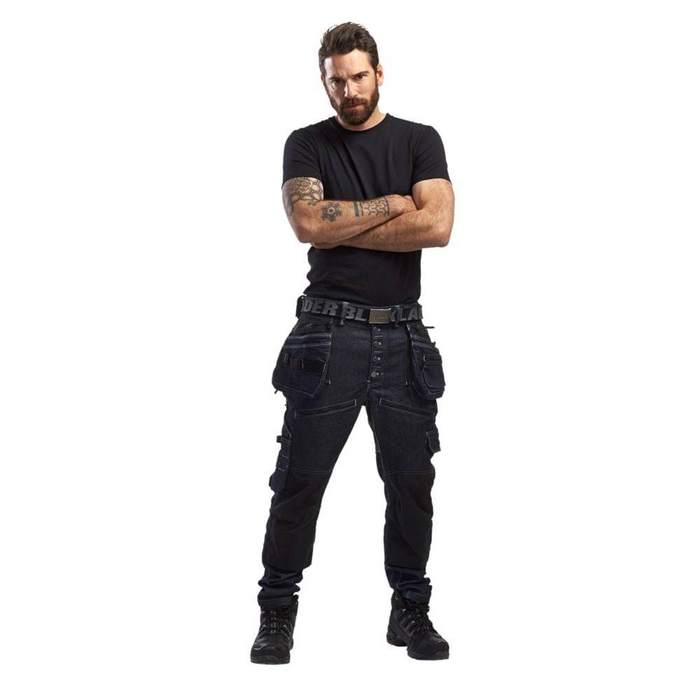 Pantalon artisan X1900 - Stretch T.44 - MARINE/NOIR - BLAKLADER - 199911418999-44 - Image 6