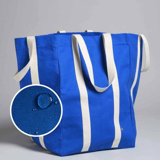 Vivaraise - Maxi sac en coton bio Poppins 48 x 33 x 33 cm - Image 4