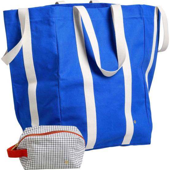 Vivaraise - Maxi sac en coton bio Poppins 48 x 33 x 33 cm - Image 3