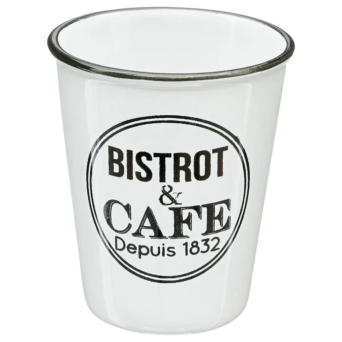 Coffret 6 Tasses "Bistrot" 10cl Multicolore - Image 4