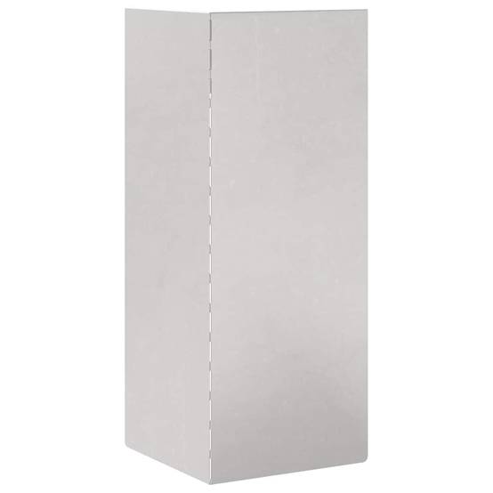 Clôture à escargots acier inoxydable barrière jardin potager protection 10x25cm argent - ComfortXL Outdoor Living - Image 6