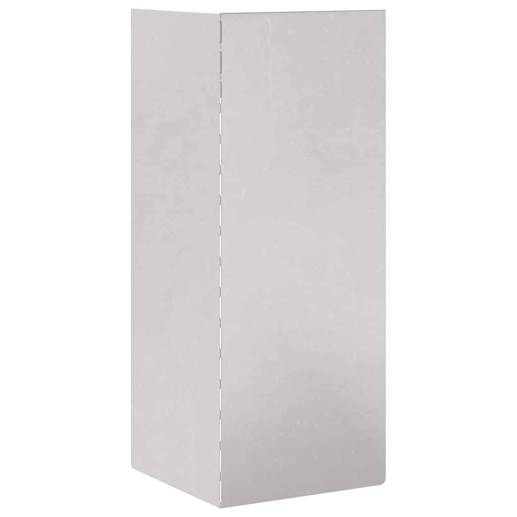Clôture à escargots acier inoxydable barrière jardin potager protection 10x25cm argent - ComfortXL Outdoor Living - Image 6
