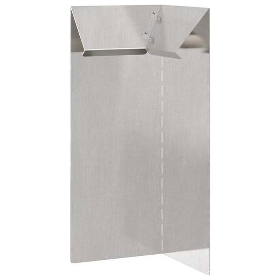 Clôture à escargots acier inoxydable barrière jardin potager protection 10x25cm argent - ComfortXL Outdoor Living - Image 4