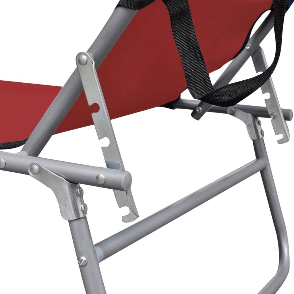Prolenta Premium - Store banne  Hobart Rouge  188,5 X 57,5 X 27 cm  - P87209R - Image 5