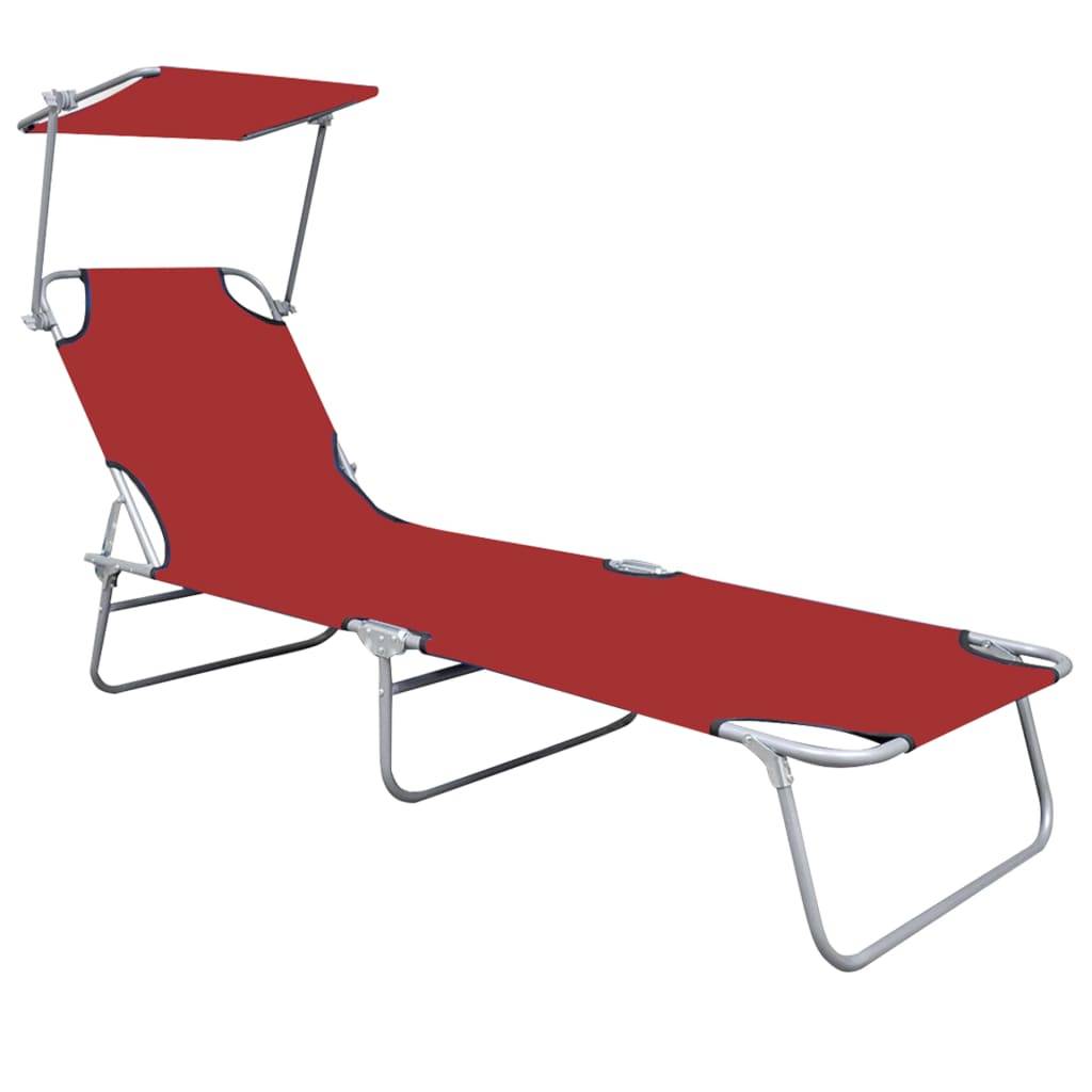 Prolenta Premium - Store banne Hobart Rouge 188,5 X 57,5 X 27 cm - P87209R - Image 2