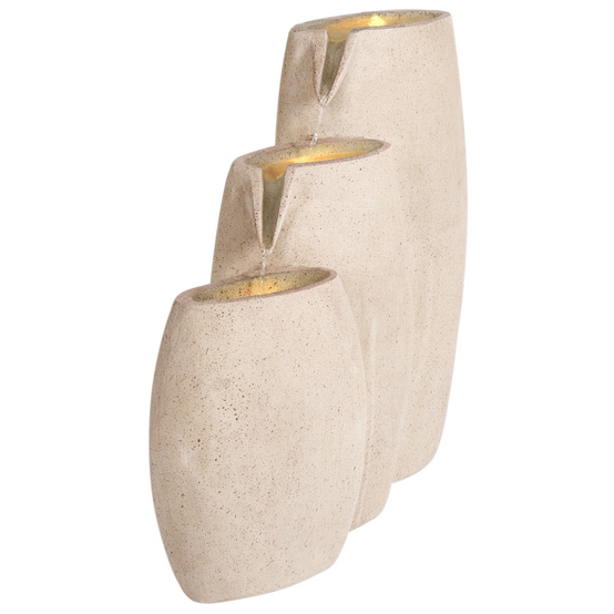 Fontaine décorative Résine Beige ARKLE - Beliani - Image 4