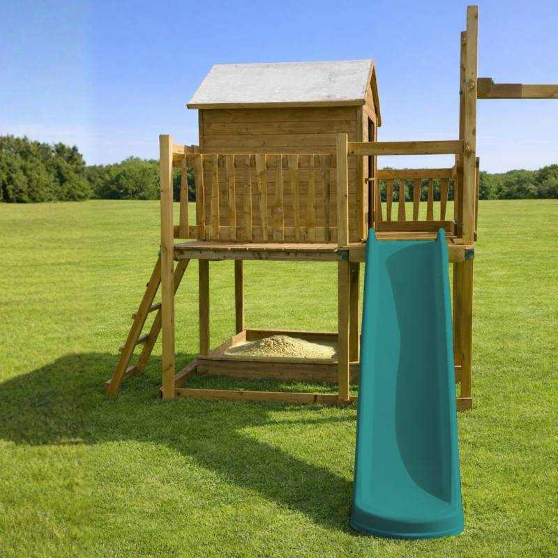 Soulet - Aire de jeux pour enfant maisonnette avec portique - COTTAGE - Image 8