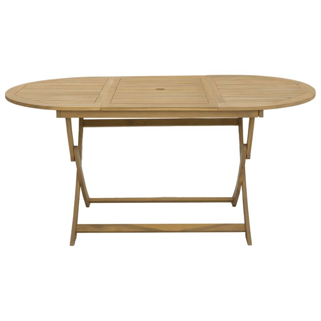 Maison Chic - Ensemble de 7 pcs table de jardin avec chaises - mobilier de jardin Bois d'acacia solide-JU2825 - Image 7
