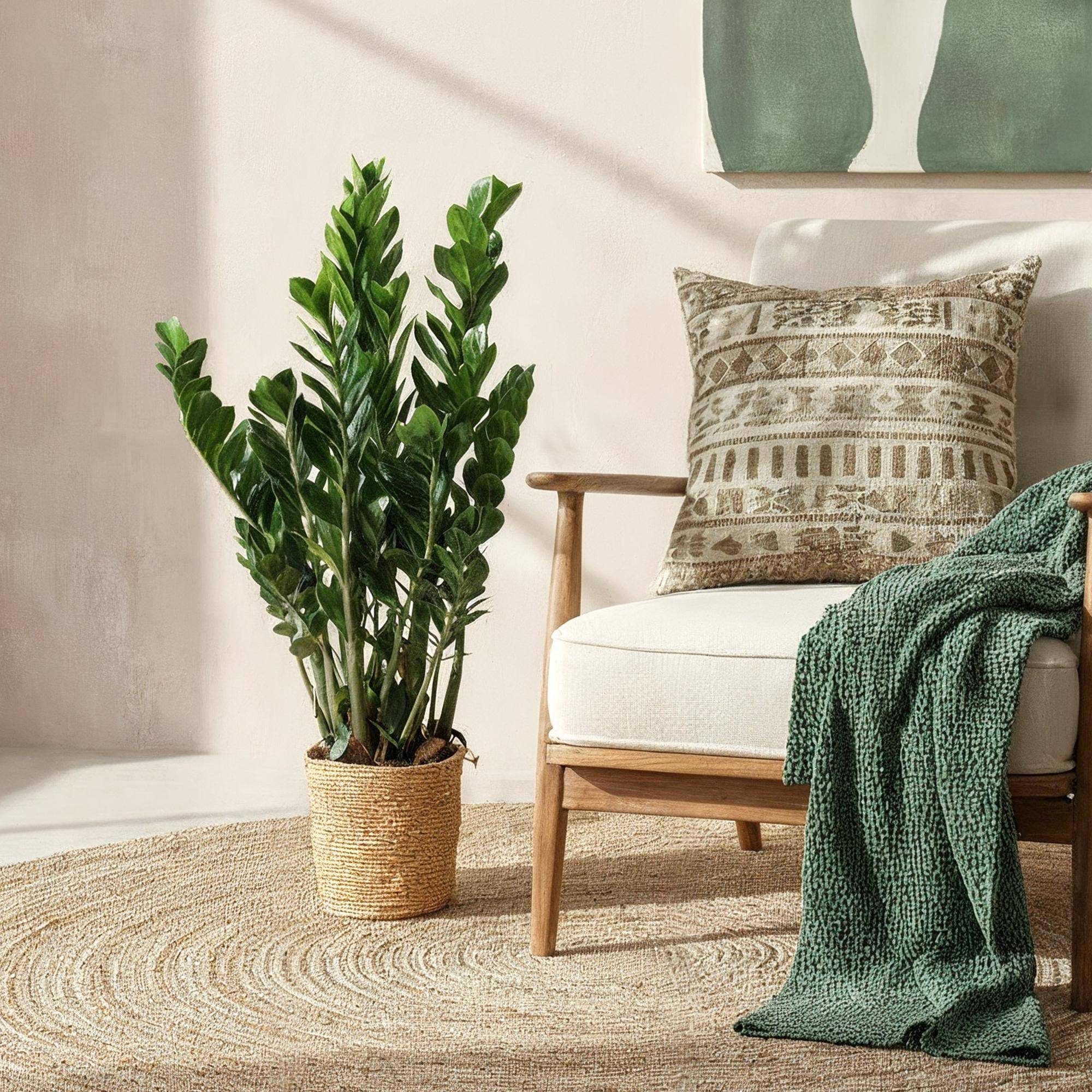 Zamioculcas Zz Plant - D21 H90cm - Image 1