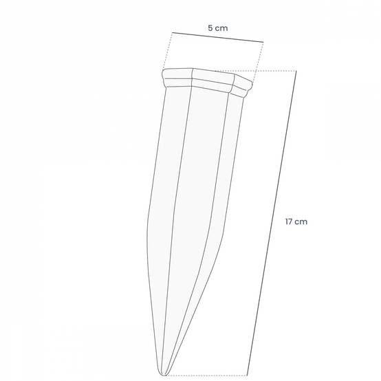 Lot de 4 cônes d'arrosage - Terre cuite - Linxor - Image 2