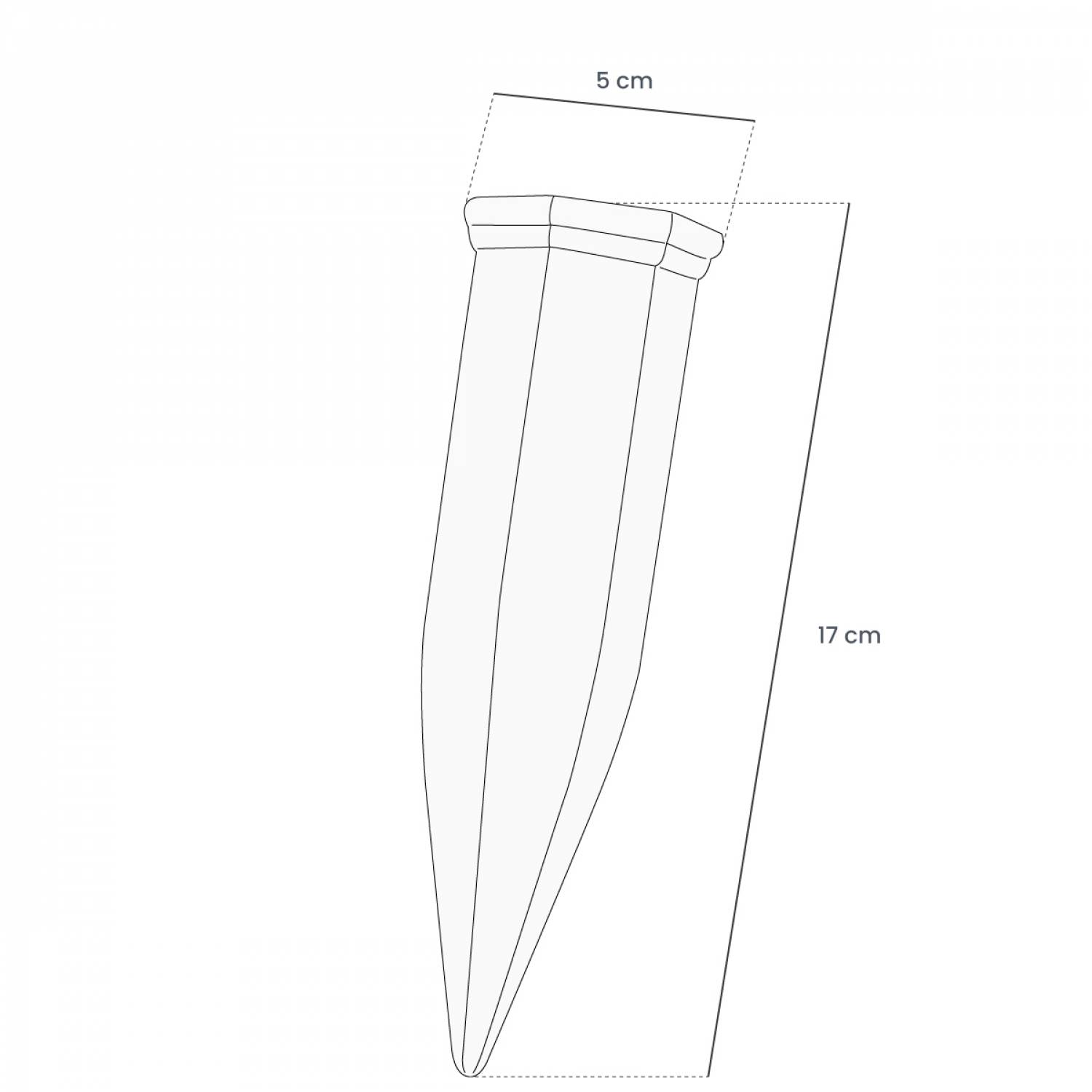 Lot de 4 cônes d'arrosage - Terre cuite - Linxor - Image 2