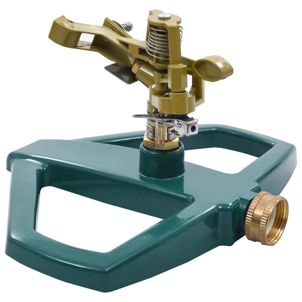 Vidaxl - Arroseur rotatif Vert 21x22x13 cm Métal vidaXL 48615 - Image 1