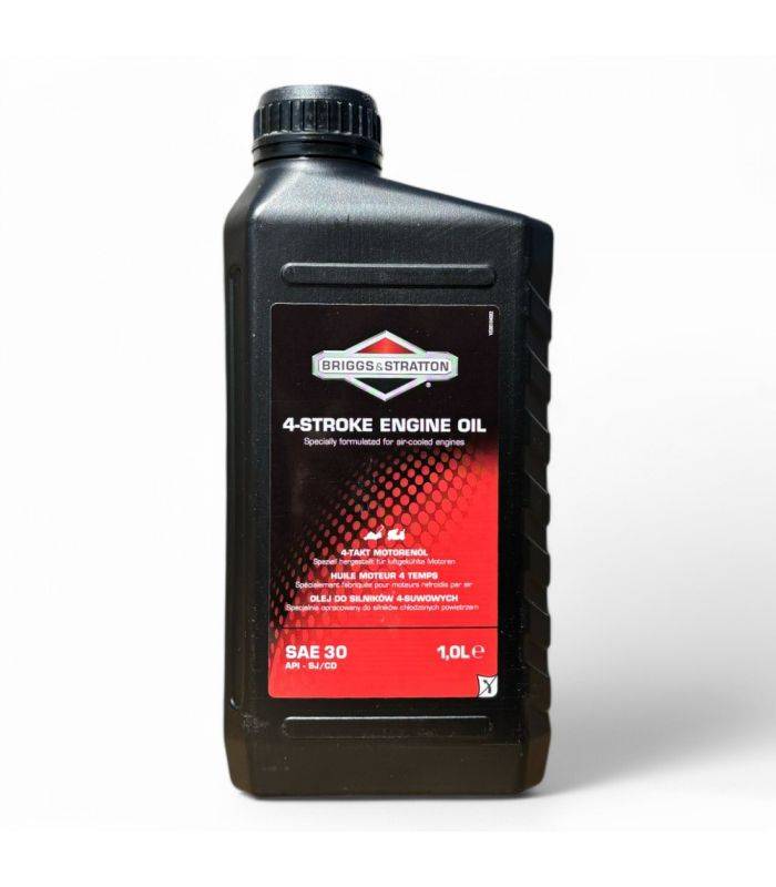 Briggs & Stratton - Huile moteur 4T SAE 30, API SJ/CD, 1 litre  - Briggs & Stratton 100007E - Image 1