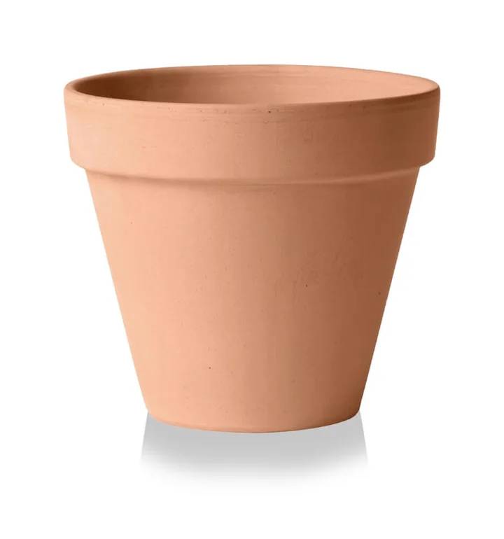 Artevasi - Pot Amalia en terre cuite 29 x 26 cm Antique sable - ARTEVASI