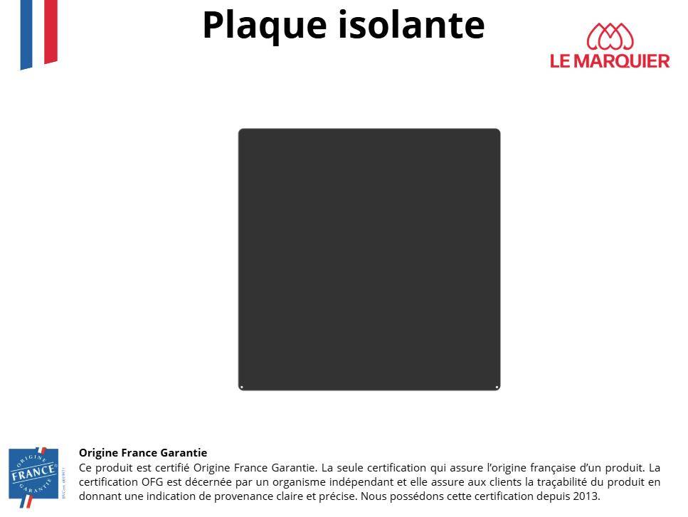 Le Marquier - Plaque De Sol Carrée Noire L100 H100 - Image 6