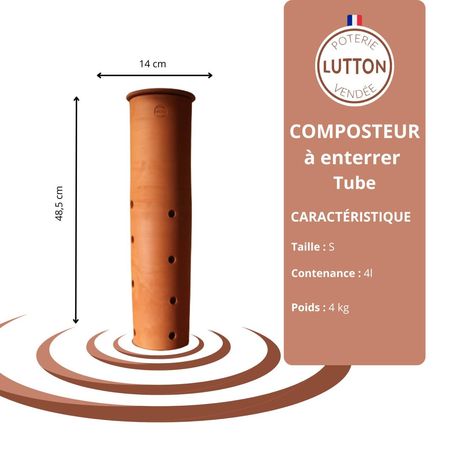 Ollas Lutton - Composteur à enterrer 6l - Image 6