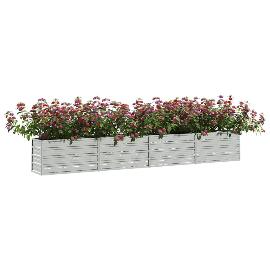 Prolenta Premium - Jardinière acier argent 320 x 40 x 45 cm - Prolenta premium p343.4 - Image 6