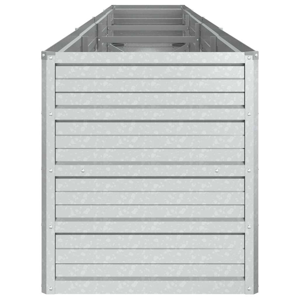 Prolenta Premium - Jardinière acier argent 320 x 40 x 45 cm - Prolenta premium p345.2 - Image 5