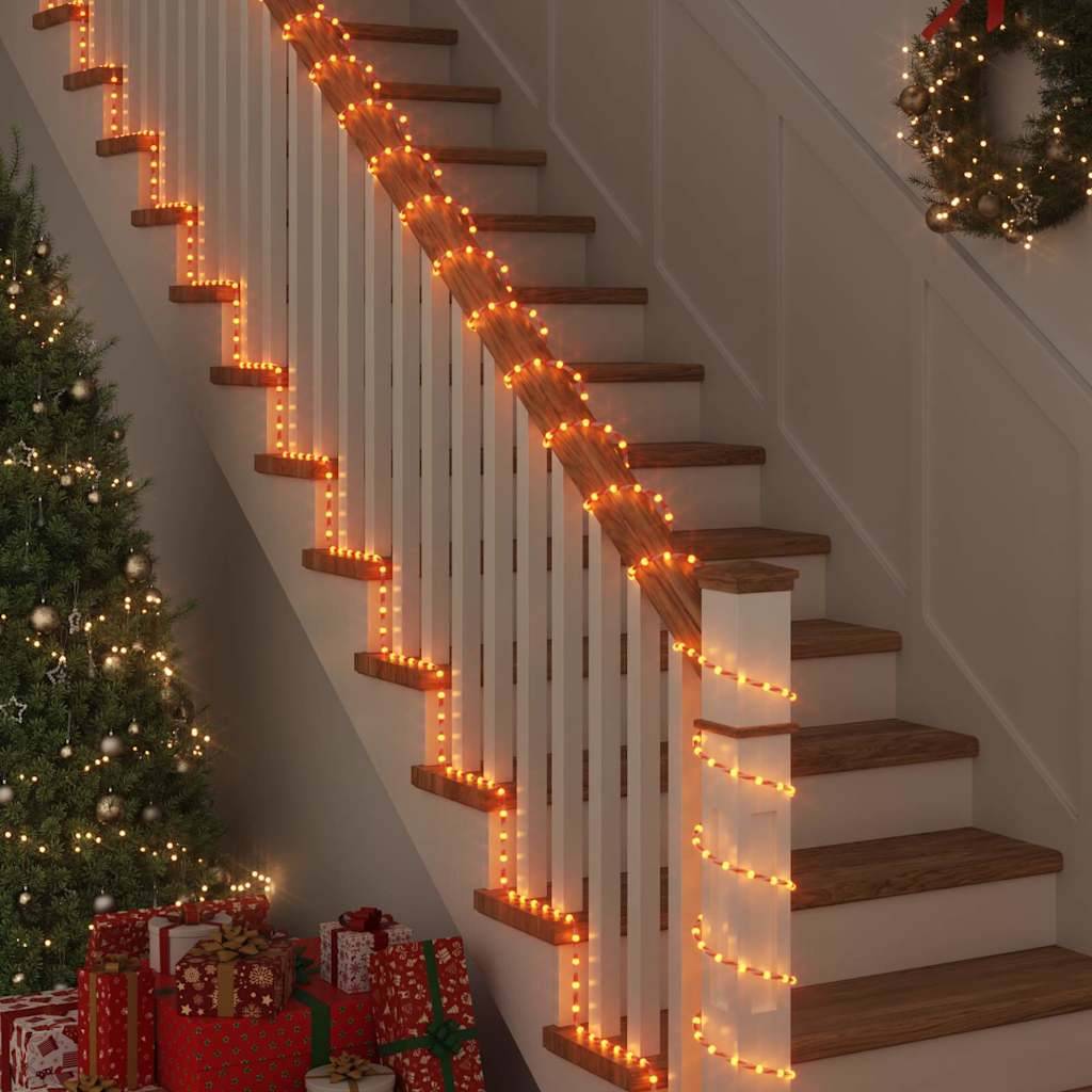 Vidaxl - Lumière en corde avec 240 LED Blanc chaud 10 m PVC vidaXL 42018935 - Image 4