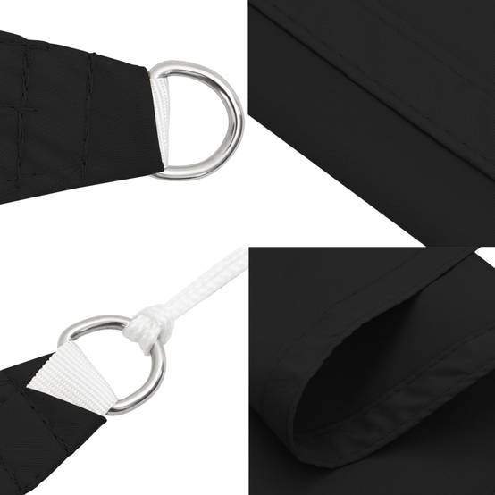 Coussin/parasol polyuréthane noir 2 x 2,5 m - Prolenta premium p319.4 - Image 7