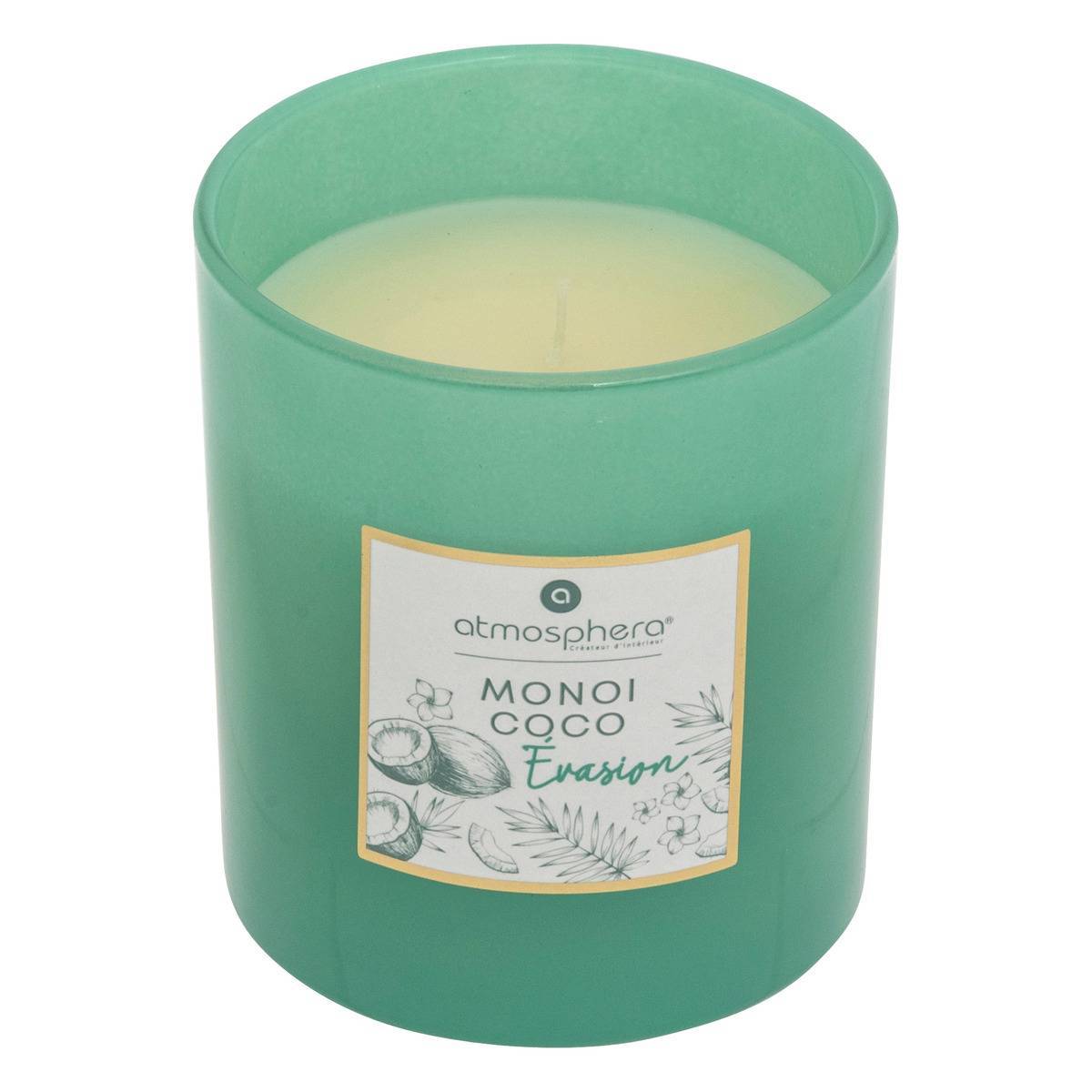 Atmosphera - Bougie parfumée Maël 190g pot verre monoï coco - Atmosphera Créateur d'intérieur - Image 2