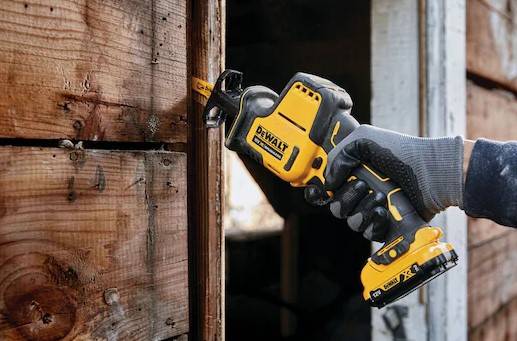 Dewalt - Scie sabre compacte XR 12V 2Ah Li-Ion Brushless DEWALT - sans batterie ni chargeur - DCS312N-XJ - Image 5