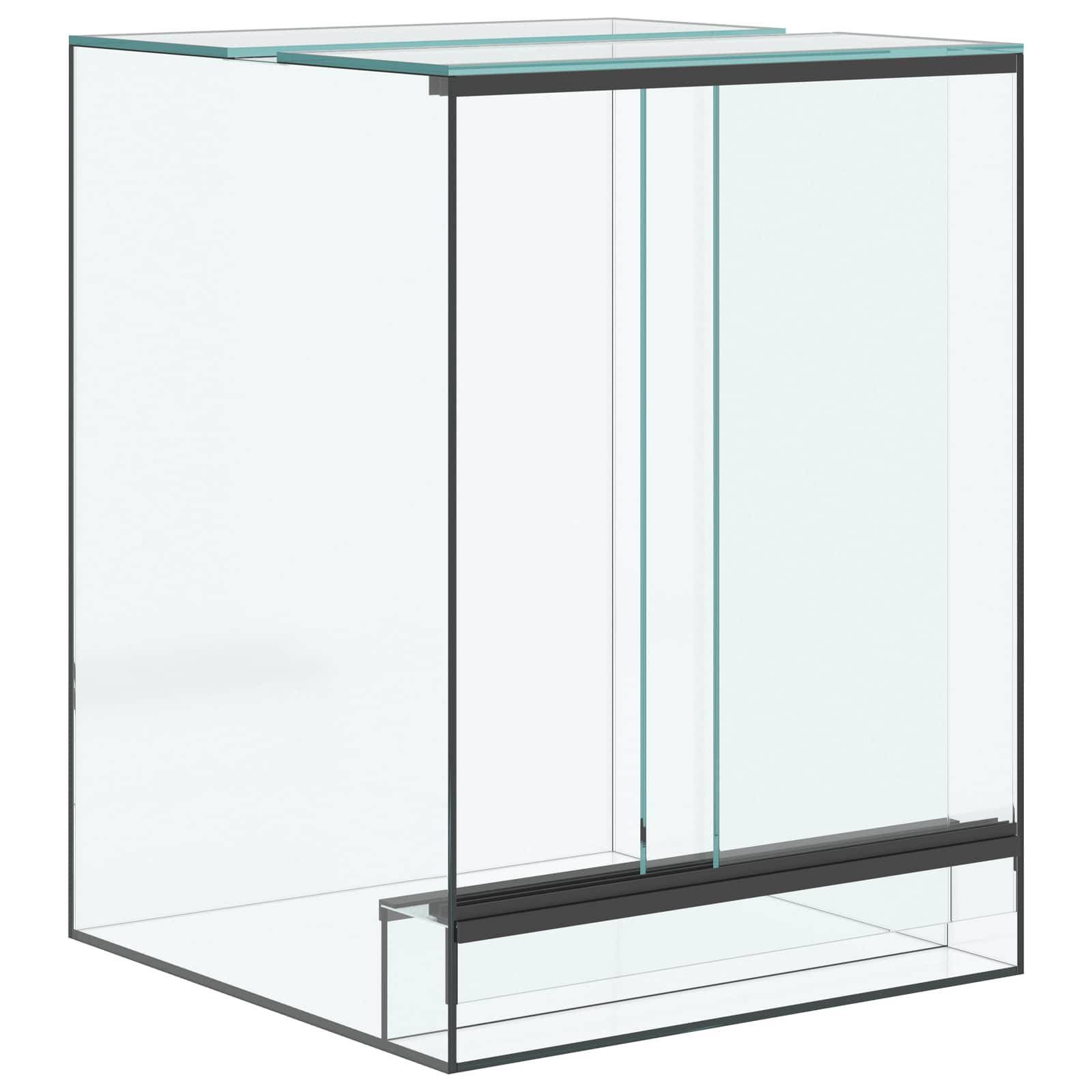 Vidaxl - Terrarium avec stockage Transparent 30 x 30 x 40 cm Verre vidaXL 42020388 - Image 2